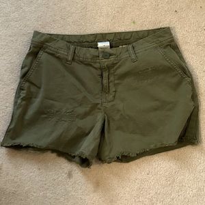 Time and Tru Green Shorts